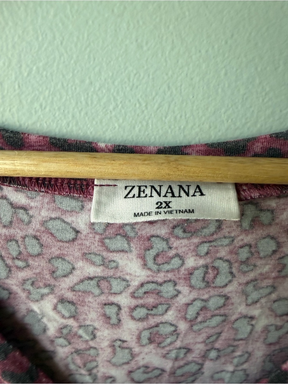 Zenana Leopard Matching Lounge Set Size 2X - Picture 3 of 10
